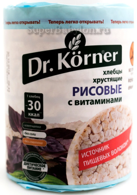 Злаковый десерт Dr Korner рисовый