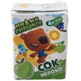 Сок Ми-ми-мишки Яблочный осветленный 200мл ДП Сок Ми-ми-мишки Яблочный осветленный 200мл ДП