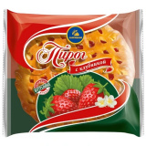 Пирог с клубникой 230г Каравай Пирог с клубникой 230г Каравай