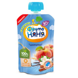 Пюре Фрутоняня Шарлотка с печеньем д/детей раннего возраста 90г ДП  Пюре Фрутоняня Шарлотка с печеньем д/детей раннего возраста 90г ДП