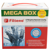 Соль Мега д/ПММ 3 кг+3таб. Filtero арт.717  Соль Мега д/ПММ 3 кг+3таб. Filtero арт.717