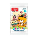 Салфетки влажные Tokiko Japan Family детские 15шт Салфетки влажные Tokiko Japan Family детские 15шт