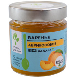 Варенье абрикосовое 200г б/сахара Ложка Здоровья  Варенье абрикосовое 200г б/сахара Ложка Здоровья