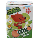 Сок Ми-ми-мишки Яблочно-Персиковый 200мл ДП Сок Ми-ми-мишки Яблочно-Персиковый 200мл ДП