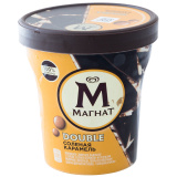Мороженое Магнат DOUBLE Пинта соленая карамель 310г ведро  Мороженое Магнат DOUBLE Пинта соленая карамель 310г ведро