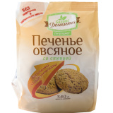Печенье овсяное Баланс долголетия со стевией и вит-мин.комплекс 340г Печенье овсяное Баланс долголетия со стевией и вит-мин.комплекс 340г