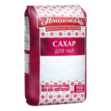 Сахар-песок Для чая белый кристаллич. Националь 900г  Сахар-песок Для чая белый кристаллич. Националь 900г