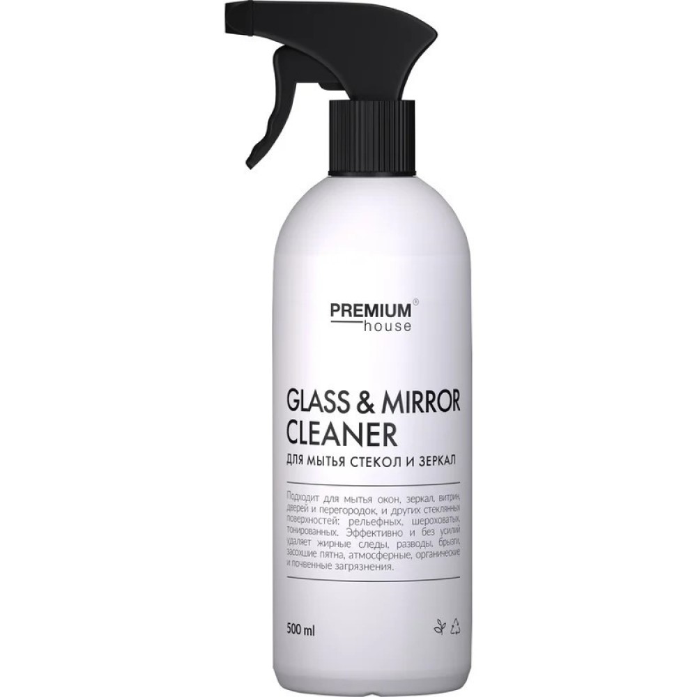 Ср-во д/мытья стекол и зеркал Premium house 0.5л ЭКО Ср-во д/мытья стекол и зеркал Premium house 0.5л ЭКО