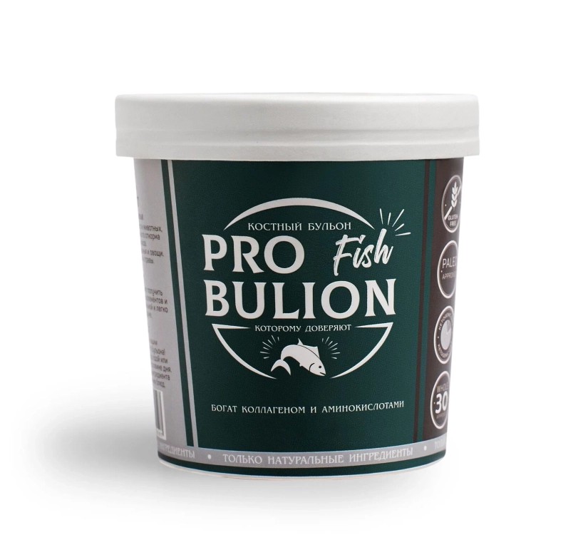 Бульон ProBulion костный рыбный 300мл Бульон ProBulion костный рыбный 300мл