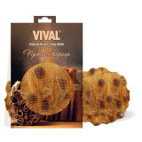 Мочалка VIVAL с мылом с ароматом корицы  795065 Мочалка VIVAL с мылом с ароматом корицы  795065