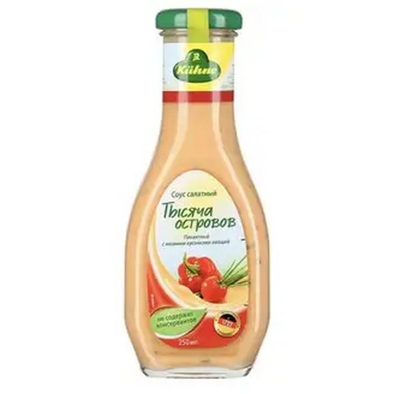 Соус KUHNE 1000 островов 250мл ст Соус KUHNE 1000 островов 250мл ст